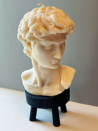 David Head Sculptural Candle | 11" Bust-3