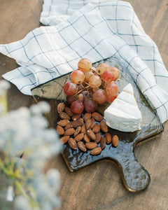 Hammered Glass Square Serving Boards-1