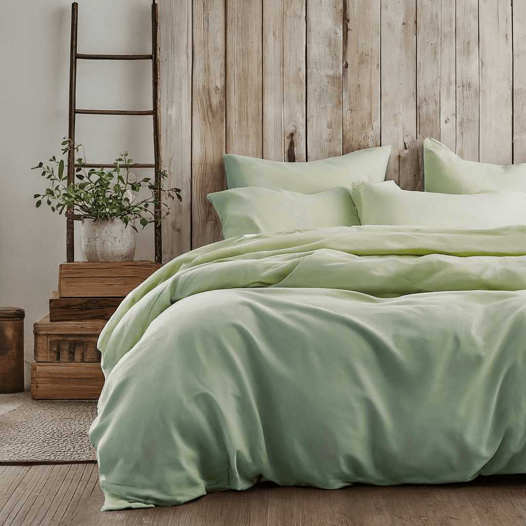 Tache Sage Green Duvet Cover Set (202-SG-DS)-0