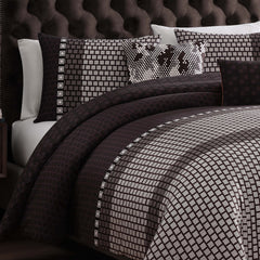 Bebejan Linear Luxe 5 Piece Reversible Comforter Set