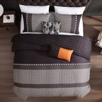 Bebejan Linear Luxe 5 Piece Reversible Comforter Set