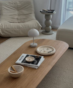 Flow Travertine Bowl-3