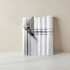 (12 Pack) 100% Spun MJS Polyester 2 PLY Table Cloth Napkins