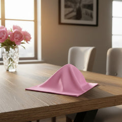(12 Pack) 100% Spun MJS Polyester 2 PLY Table Cloth Napkins