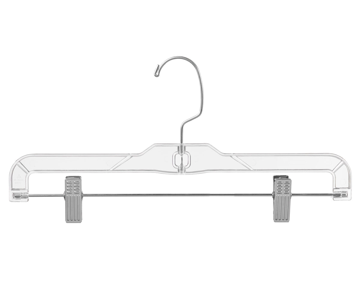 Carton of Plastic Pant Skirt Hangers with Clips (Carton includes 24 sets of 4 Pcs)-3
