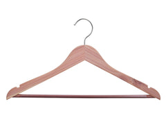 Carton of Cedar Wooden Suit Hanger (Carton Includes 24 Sets of 4 Pcs)