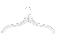 Crystal Plastic Hangers (Carton Includes 24 Sets of 4 Pcs)-3
