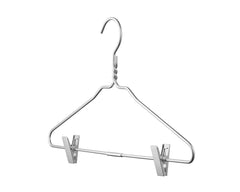 Silver Aluminum Hanger With Clips (5 Pack)-2