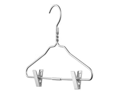 Silver Aluminum Hanger With Clips (5 Pack)-3