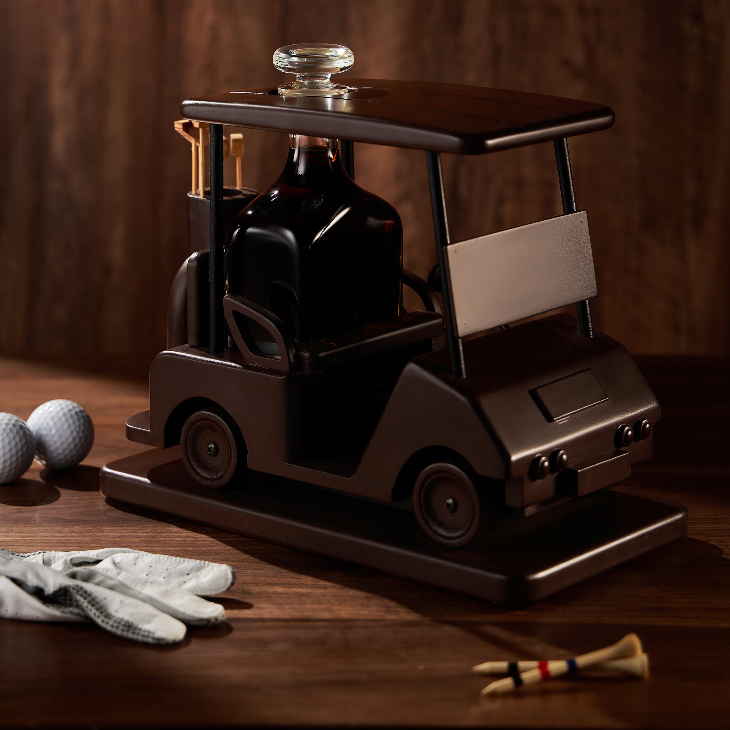 Golf Decanter Whiskey Decanter - (600ml Decanter)-3