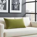 Pistachio Love Green Handmade Luxury Pillow-2