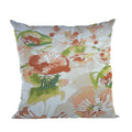 Plutus Green Beige Red Earthy Elegance iKat Luxury Throw Pillow-0