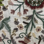 Plutus Whispering Thicket Floral Multicolor Luxury Throw Pillow-4