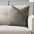 Bella Isabella Brown and Beige Luxury Throw Pillow-0
