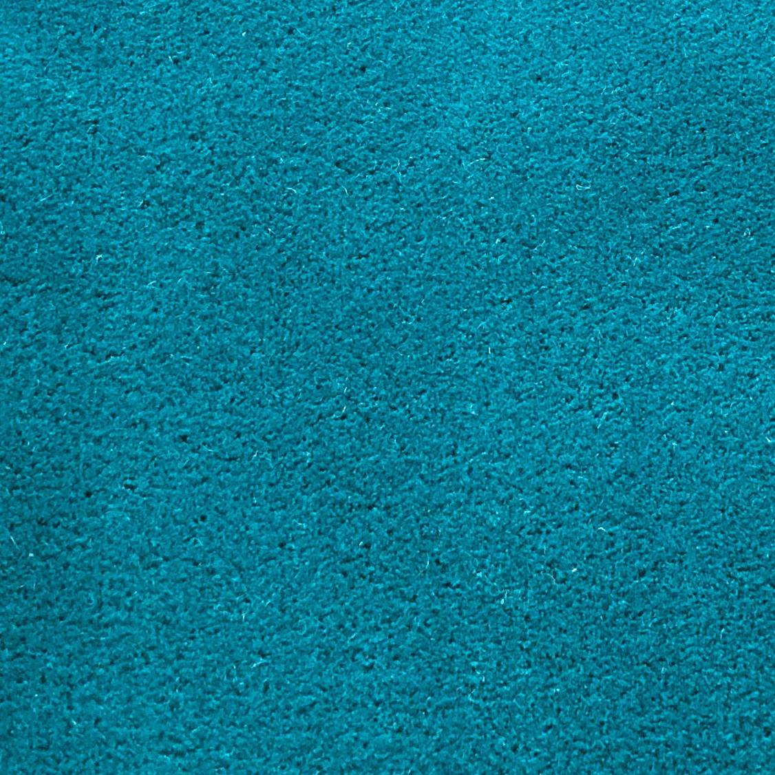 Aquamarine Velvet Turquoise Luxury Throw Pillow-2