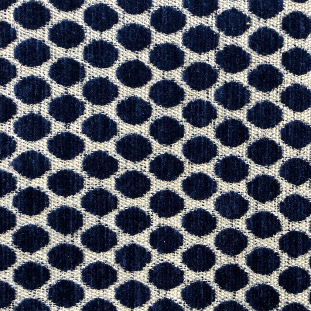 Blackwell Blue and Beige Luxury Throw Pillow-2