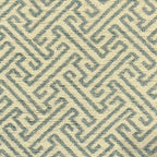 Alpine Maize Blue and Beige Luxury Throw Pillow-2