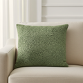 Mulberry Lasso Green Tones Luxury Throw Pillow-0