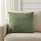 Mulberry Lasso Green Tones Luxury Throw Pillow-0