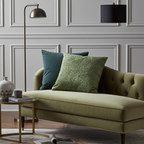 Mulberry Lasso Green Tones Luxury Throw Pillow-1