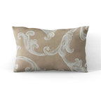 Golden Arabella Vine in Bronze Tones Luxury Throw Pillow-1