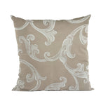 Golden Arabella Vine in Bronze Tones Luxury Throw Pillow-0