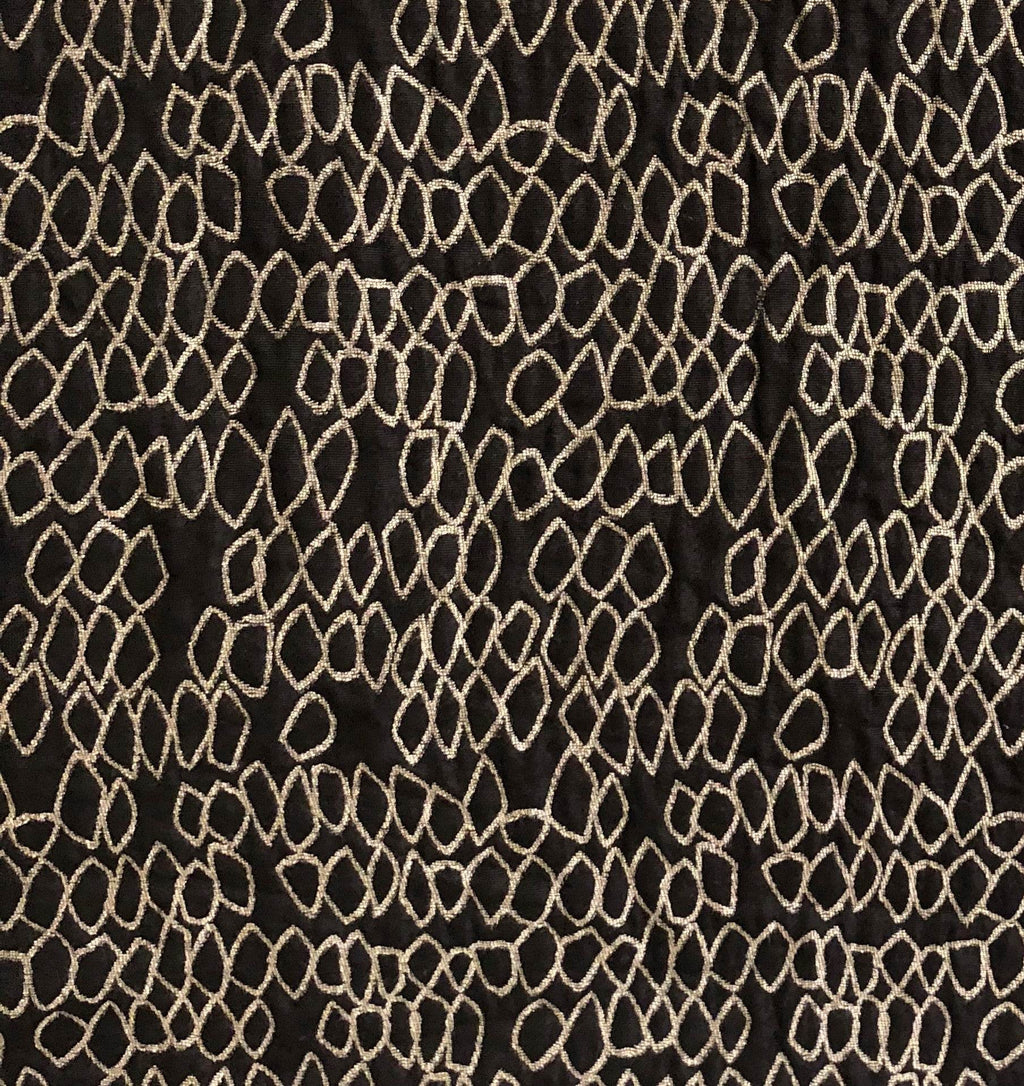 Carbonado Mine Luxury Throw Pillow in Black and White-2