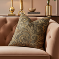 Cypress Field Brown Luxury Throw Pillow-0