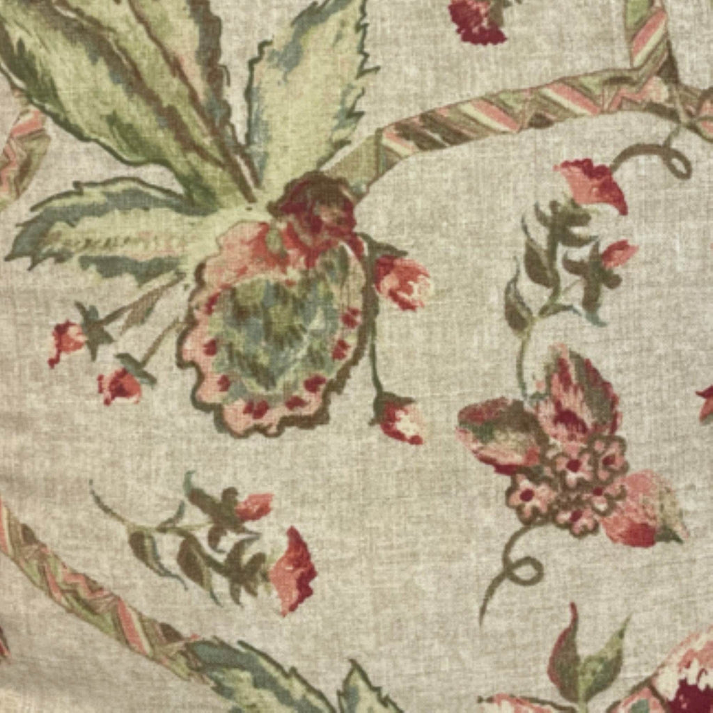 Garden Secrets Multicolor Luxury Throw Pillow-2