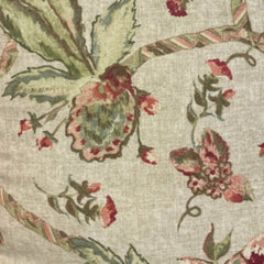 Garden Secrets Multicolor Luxury Throw Pillow-2