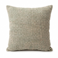 Jesper Jade Green and Beige Luxury Throw Pillow