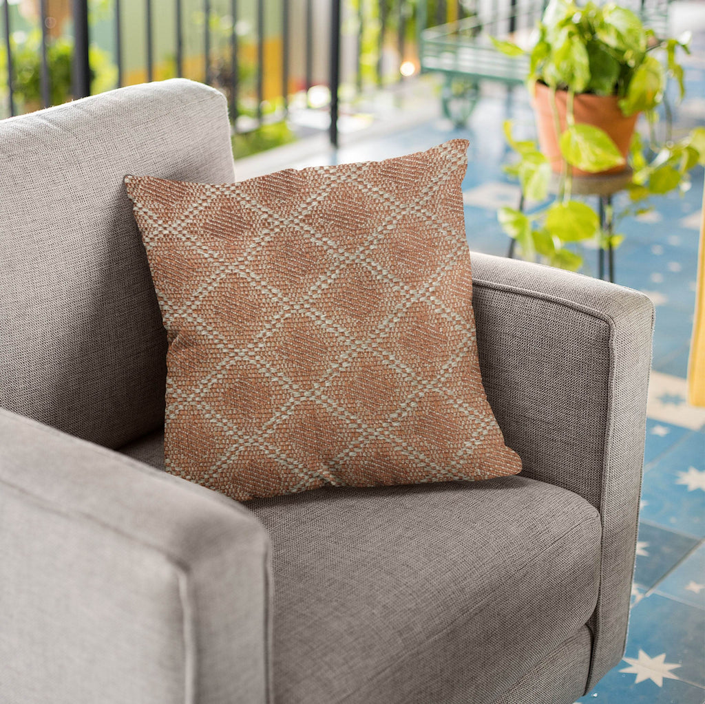 Plutus Brown Diamond Luxury Throw Pillow-3