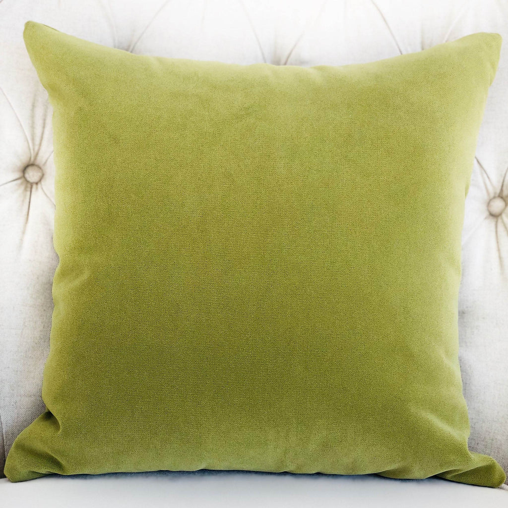 Pistachio Love Green Handmade Luxury Pillow-4