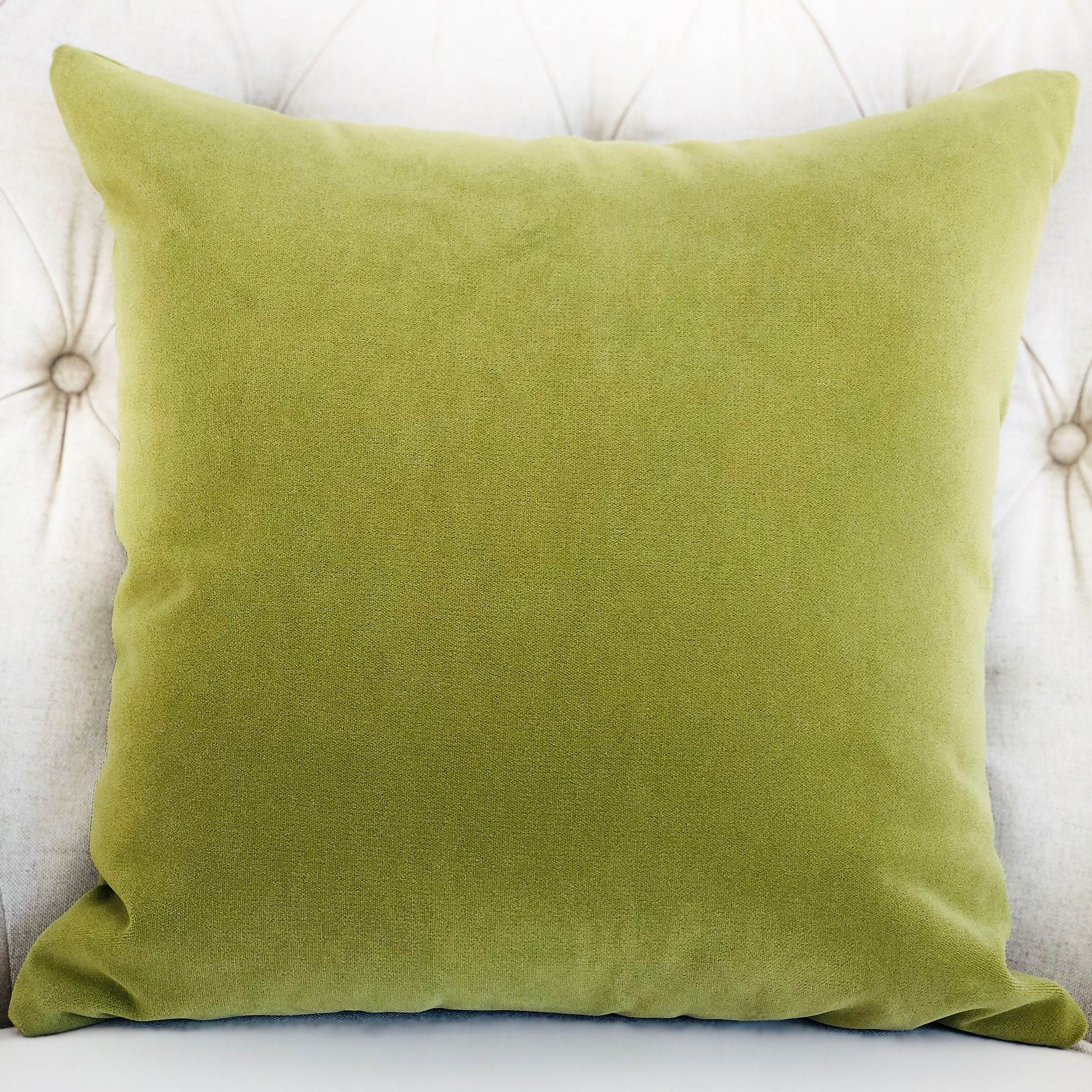 Pistachio Love Green Handmade Luxury Pillow-4