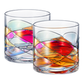 Artisanal Hand Painted Whiskey - 9.6 OZ Glassware-0