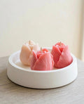 Tulip Trio Candle in Artisan Jesmonite Bowl-0