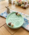 Floral Easter Egg Tray – Handcrafted Jesmonite-1