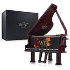 Piano Shaped Whiskey & Wine Decanter - 25OZ Pianist Instrument Unique Decanter Set-0