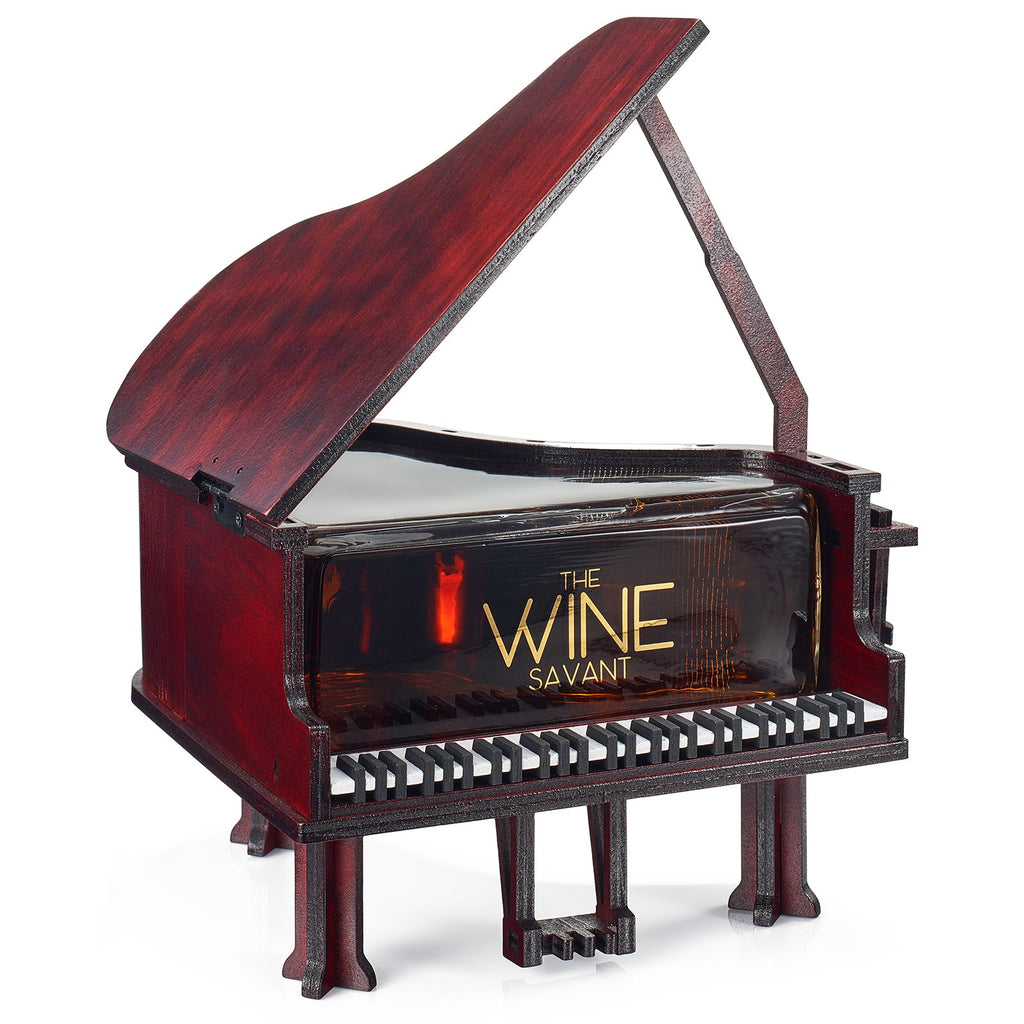 Piano Shaped Whiskey & Wine Decanter - 25OZ Pianist Instrument Unique Decanter Set-1