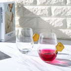 Pickleball Stemless Wine Glasses | Set of 2 (17.5 OZ)