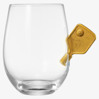 Pickleball Stemless Wine Glasses | Single (17.5 OZ)-0