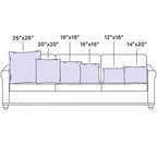 Plutus Versailles Grandeur Damask Gray Silver Velvet Luxury Throw Pillow-4