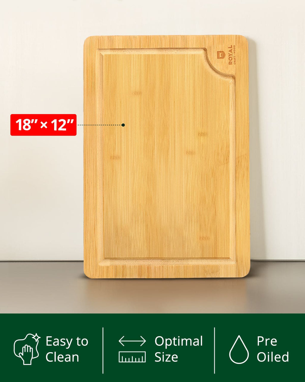 Cutting Board XL, 18”x12”-3