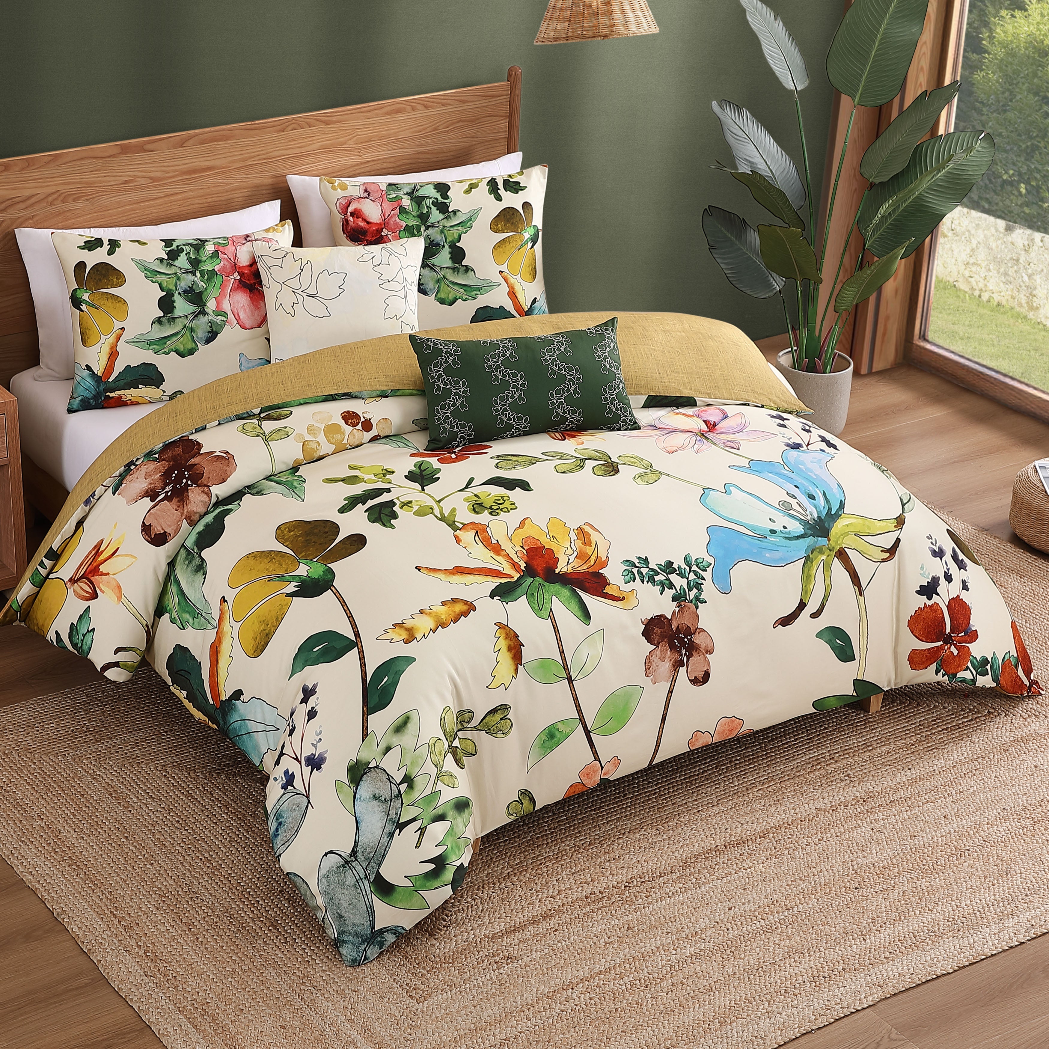 Bebejan Radiance 5 Piece Reversible Comforter Set