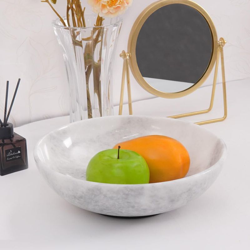 Radicaln Marble Fruit Bowl 10' Inches New-5