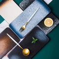 Modern Rectangular Sushi Plate｜High-Fired Ceramic Sushi Serving Plate-0