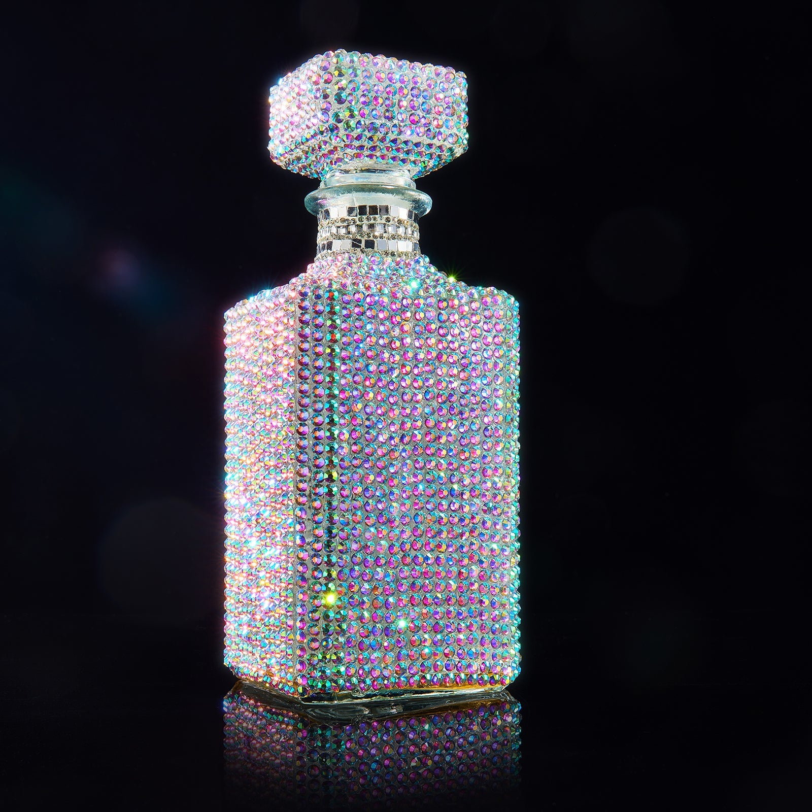 Unique Diamond Rhinestone Decanter | 730 mL | Luxurious Whiskey-0