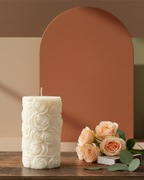 Botanical Rose Candle-2