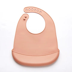 Baby Silicone Bib for Babies with Pocket