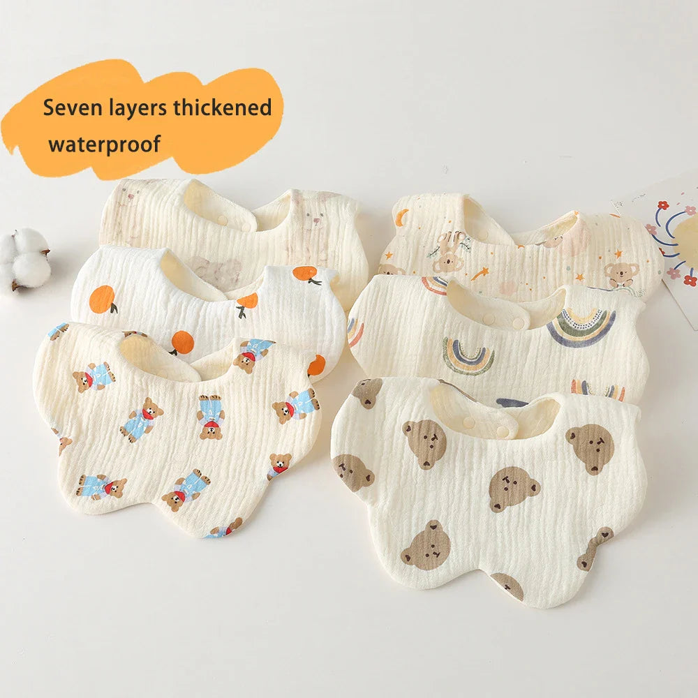 Multi layered Waterproof Baby Bib